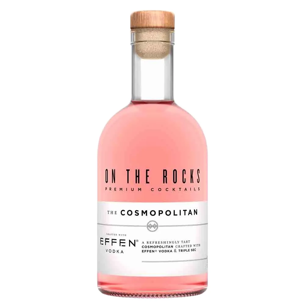 A bottled Cosmopolitan cocktail from OTR