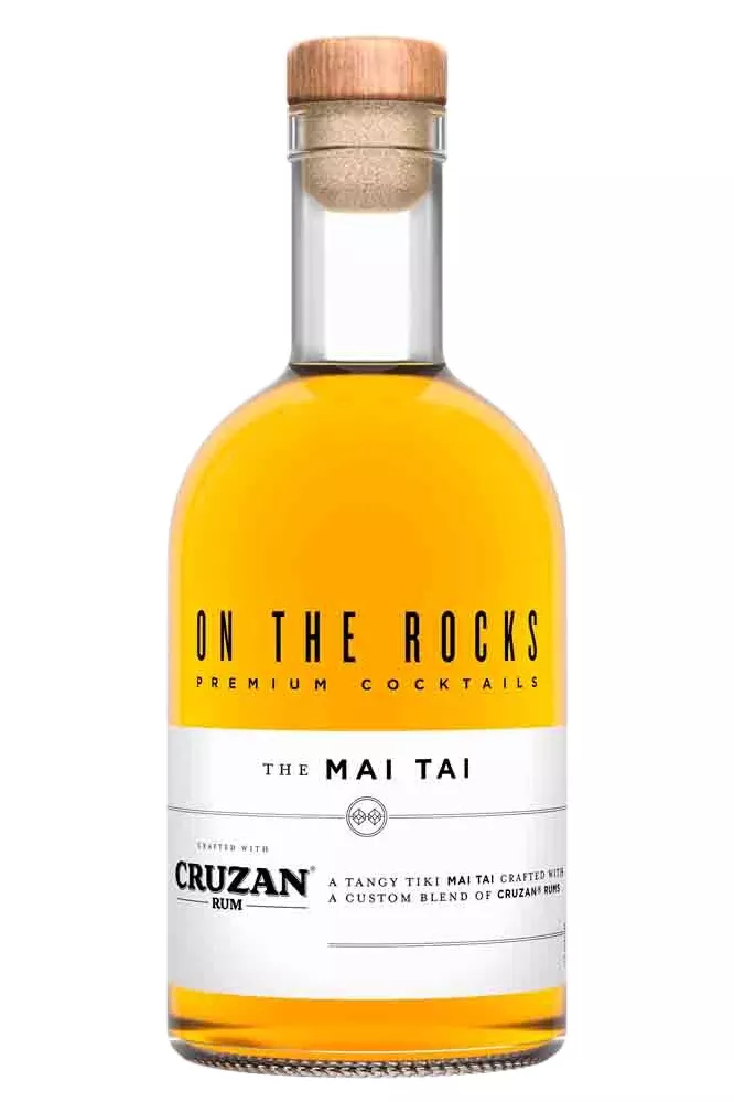A bottled Mai Tai cocktail from OTR