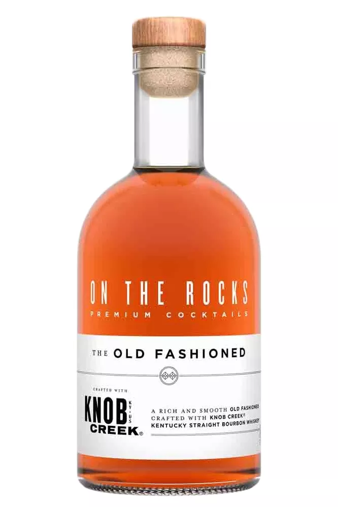 A bottled Old Fashioned cocktail from OTR