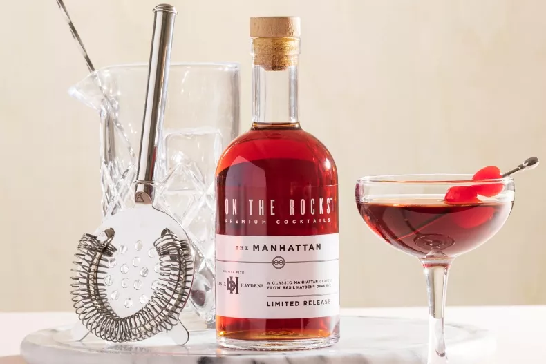 OTR Manhattan Cocktail Limited Edition bottle