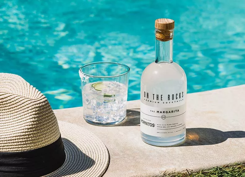 OTR Margarita cocktail by the pool