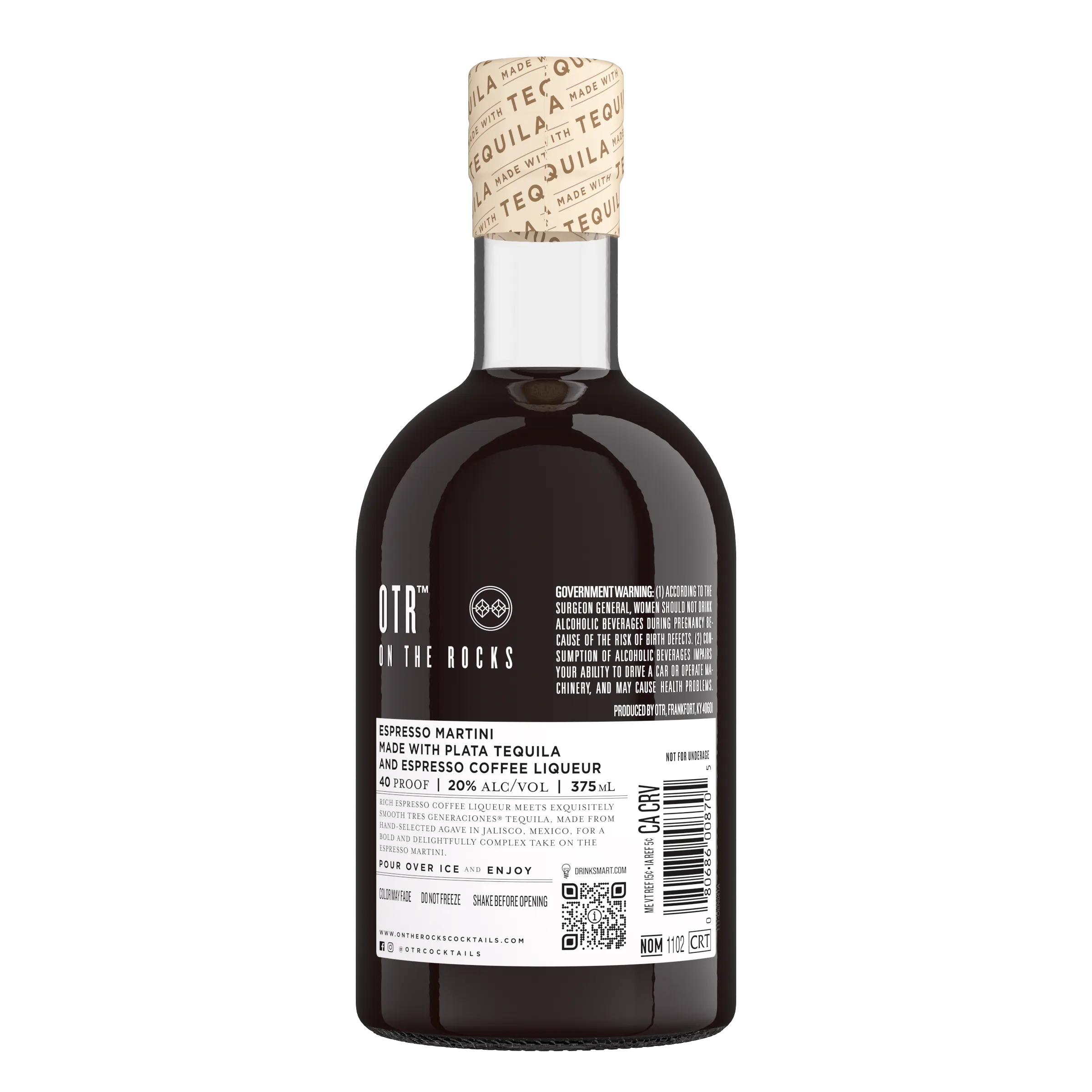 OTR Tequila Espresso Martini